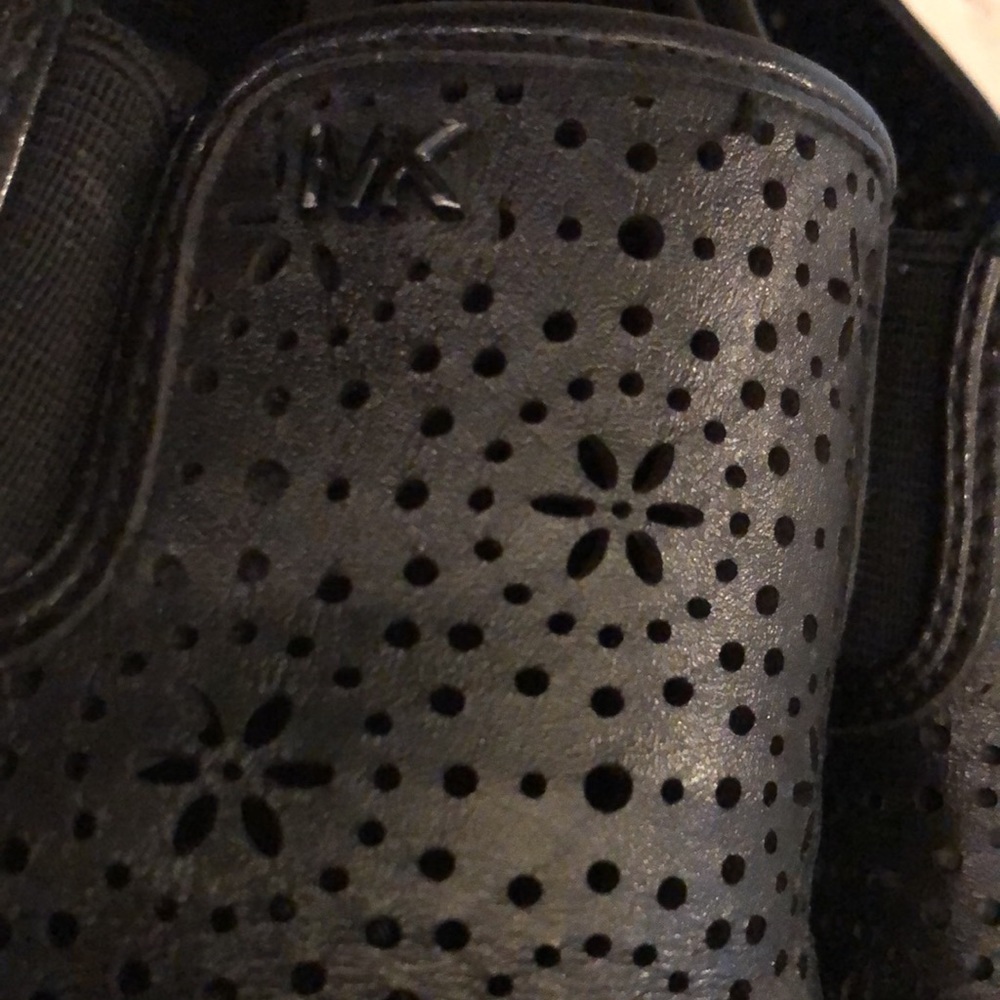 Michael Kors Perforated Olivia Slip On Sneaker - Picture 2 of 8